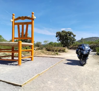 Silla naranja castellon