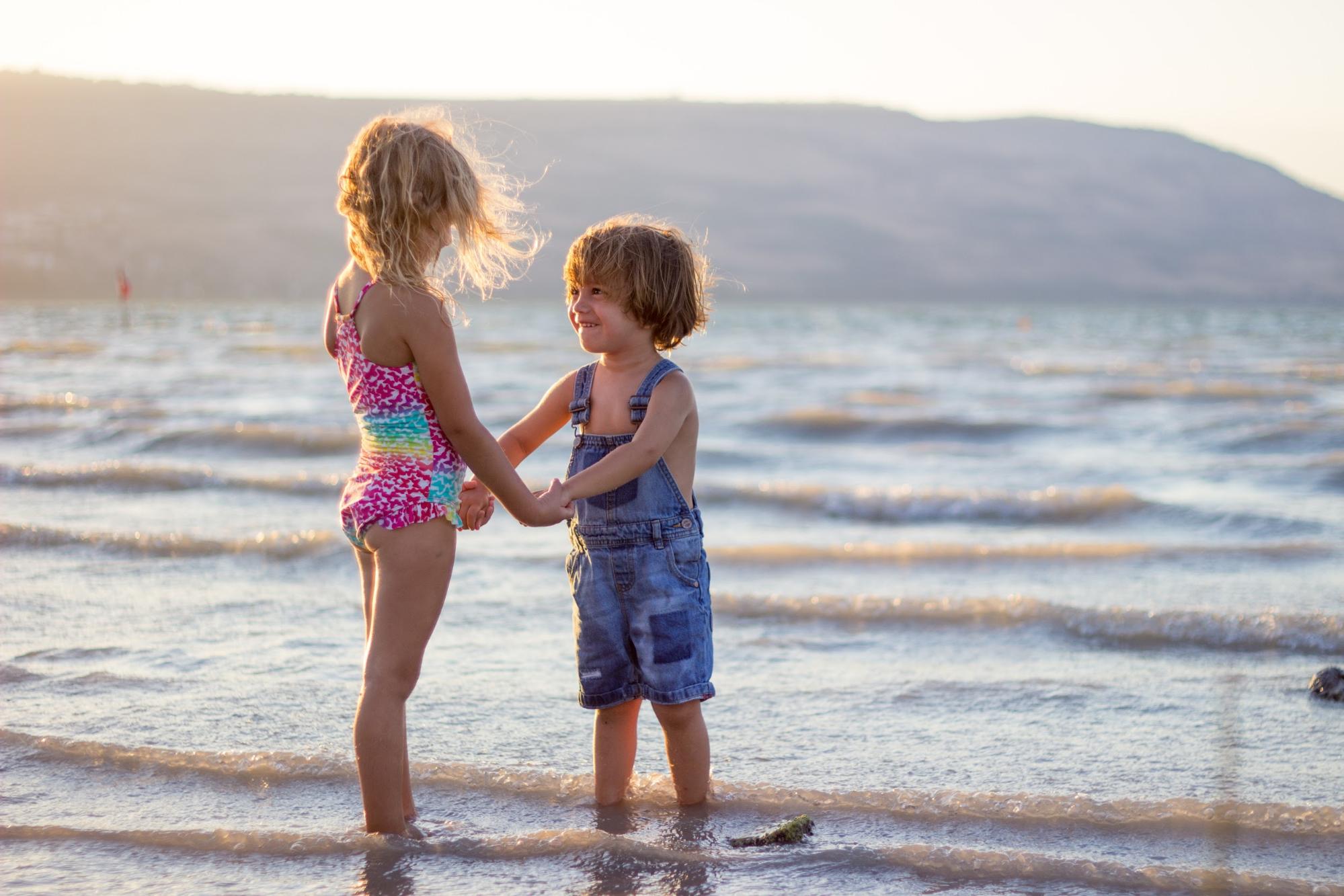 Playa benicasim familia